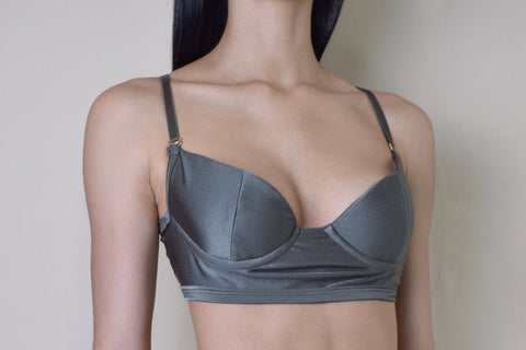 GREEN BRA