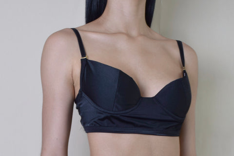 BLACK BRA